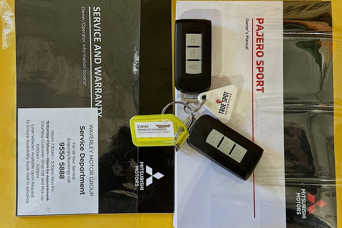 2022 Mitsubishi PAJERO SPORT EXCEED (4WD) 7 SEAT QF MY22