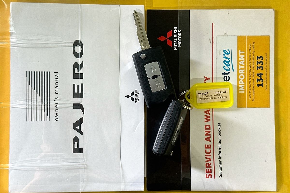 2020 Mitsubishi PAJERO GLX (4x4) 7 SEAT NX MY20