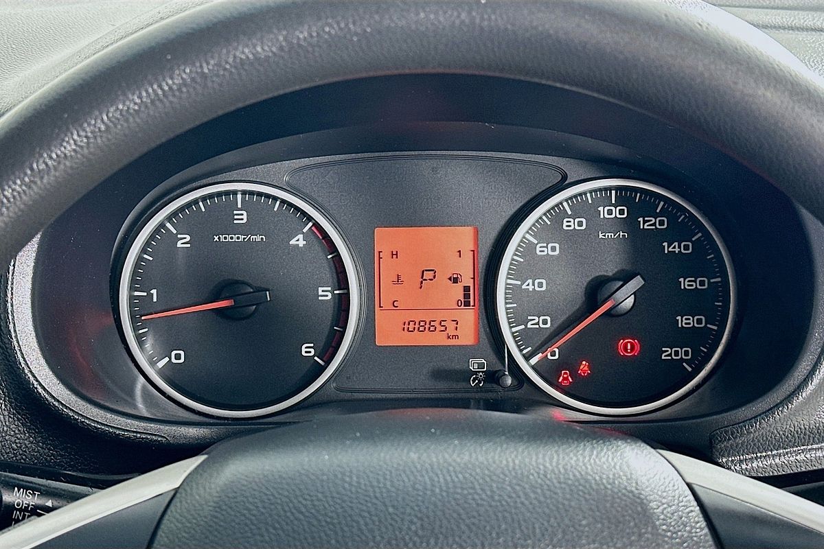 2018 Mitsubishi TRITON GLX MQ MY18 REAR WHEEL DRIVE