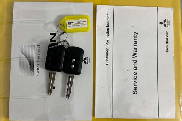 2018 Mitsubishi TRITON GLX MQ MY18 REAR WHEEL DRIVE
