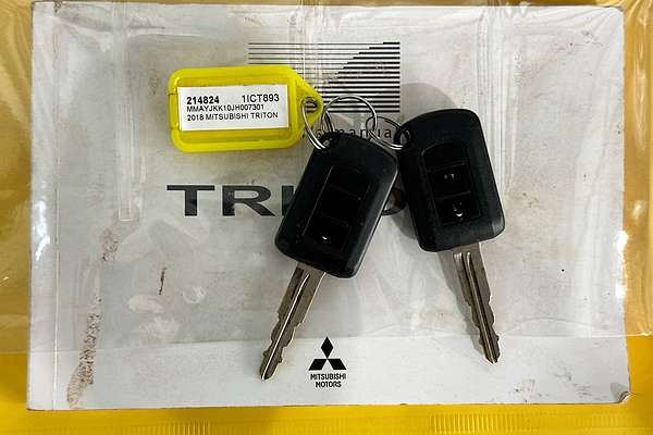 2018 Mitsubishi TRITON GLX MQ MY18 REAR WHEEL DRIVE