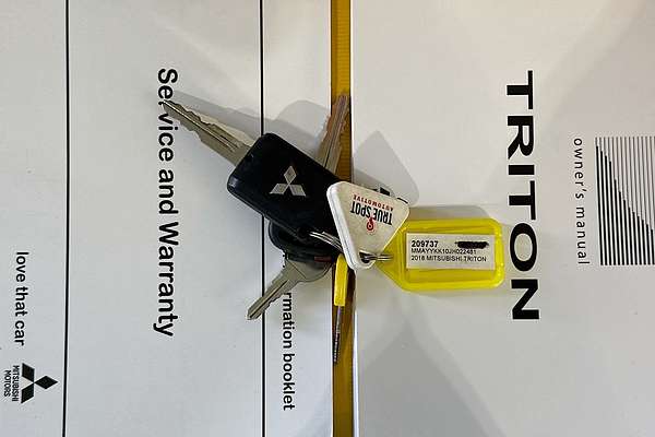 2018 Mitsubishi TRITON GLX MQ MY18 REAR WHEEL DRIVE