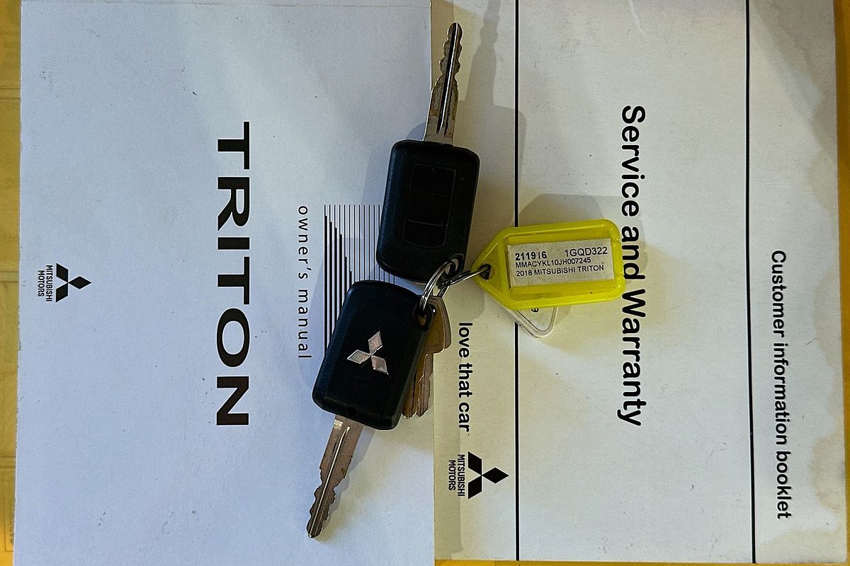 2018 Mitsubishi TRITON GLX+ MQ 4X4