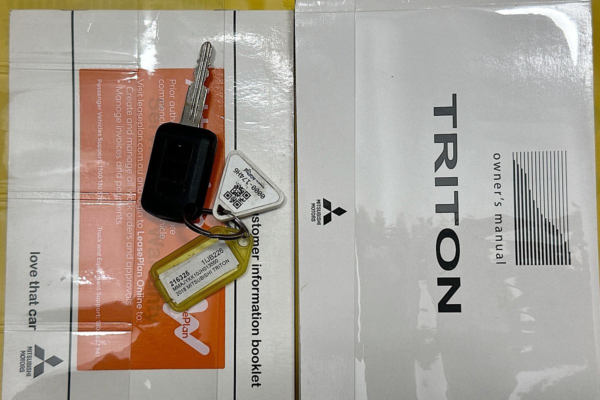 2018 Mitsubishi Triton GLX MQ MY18 REAR WHEEL DRIVE