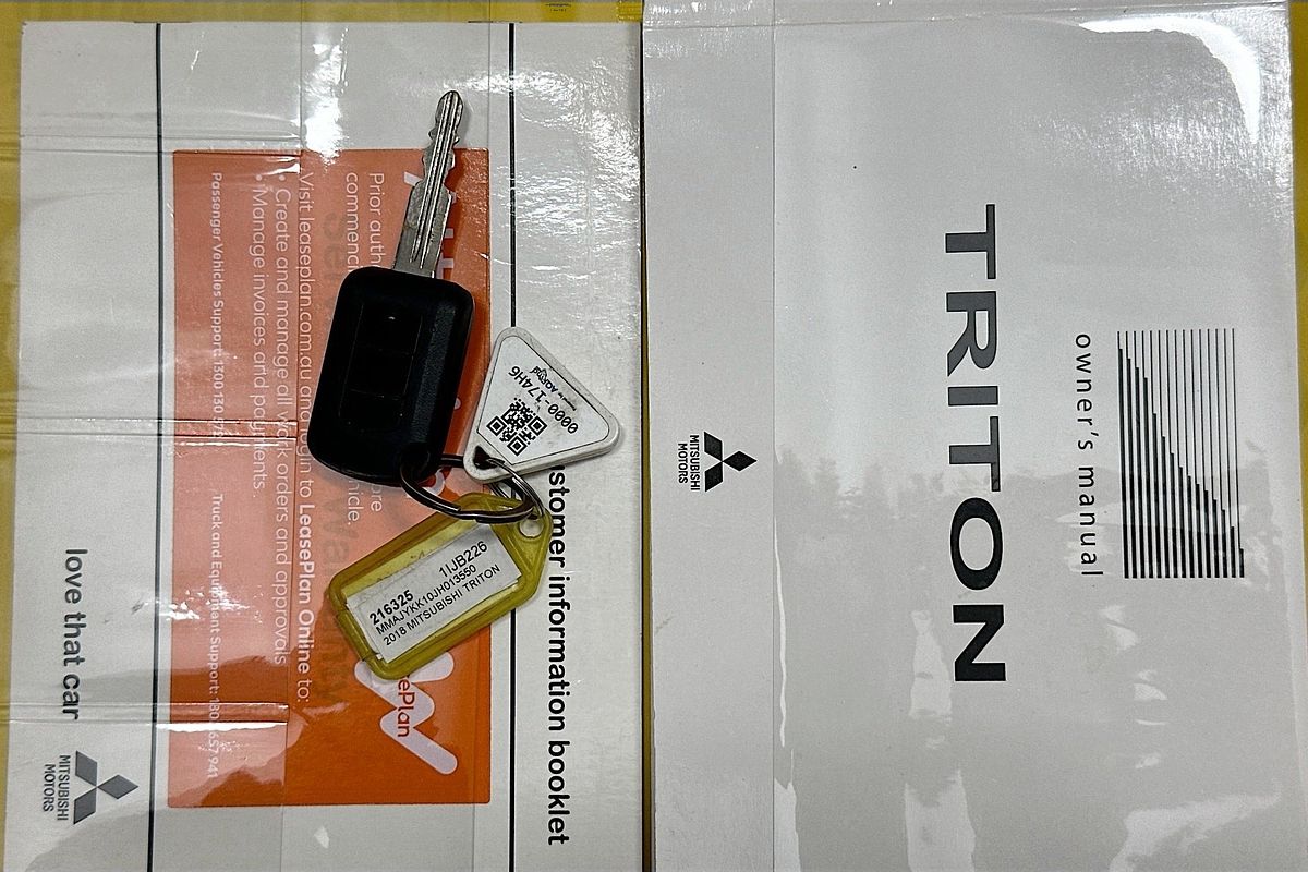 2018 Mitsubishi Triton GLX MQ MY18 REAR WHEEL DRIVE