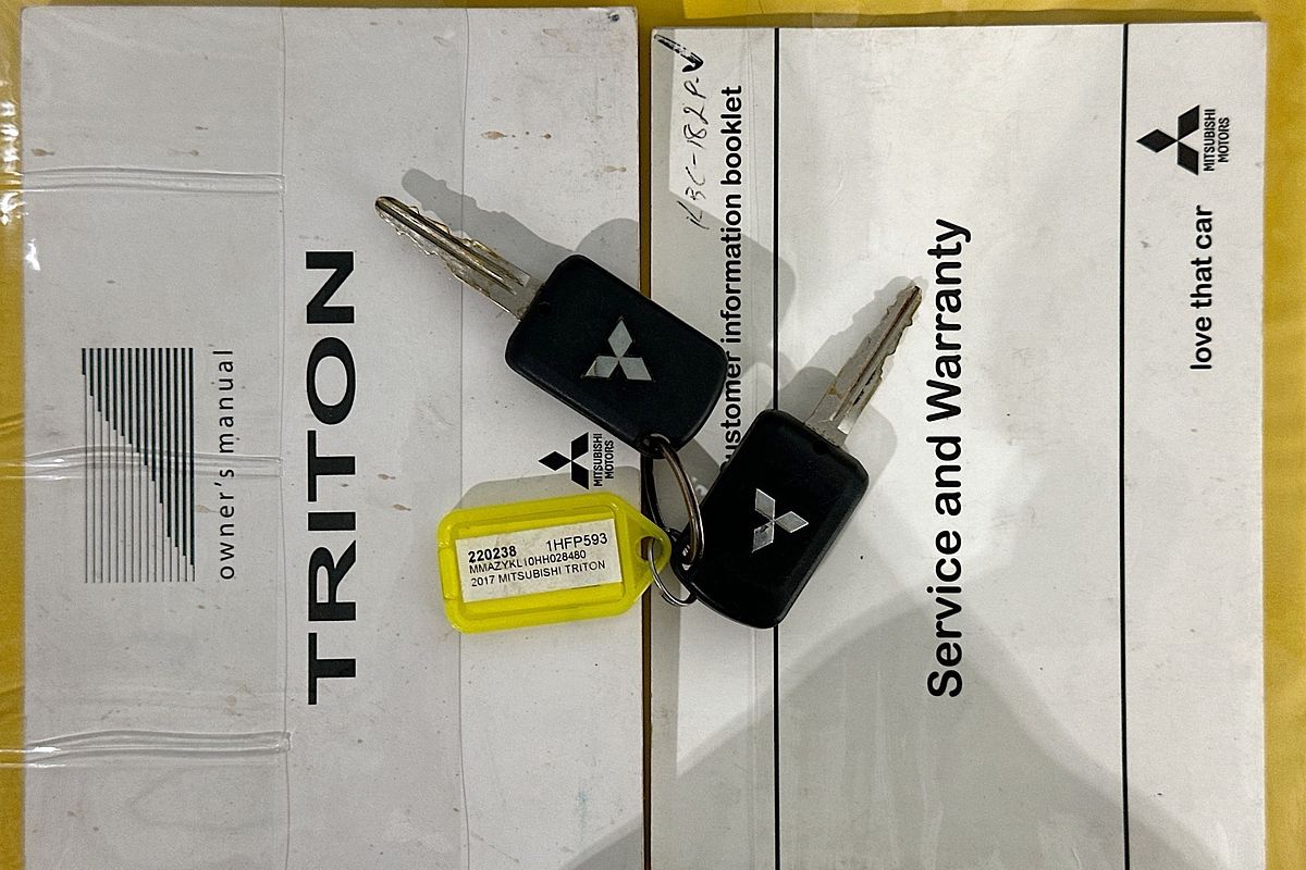 2017 Mitsubishi TRITON GLX (4x4) MQ MY17 4X4