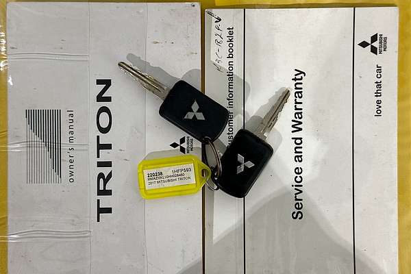 2017 Mitsubishi TRITON GLX (4x4) MQ MY17 4X4