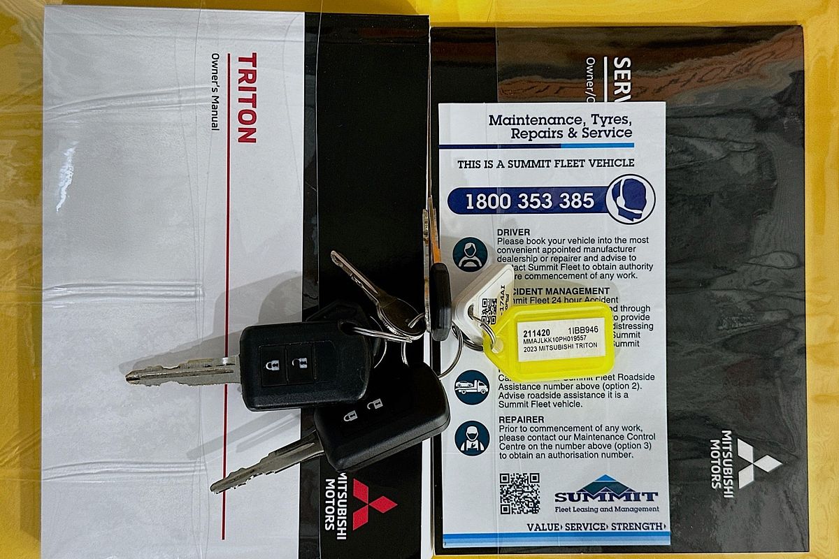 2023 Mitsubishi TRITON GLX (4x2) MR MY23 REAR WHEEL DRIVE