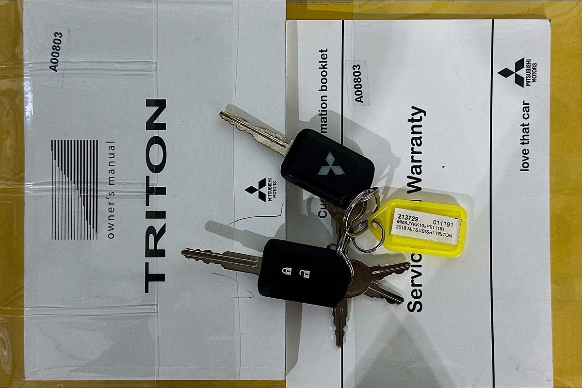 2018 Mitsubishi TRITON GLX MQ MY18 REAR WHEEL DRIVE