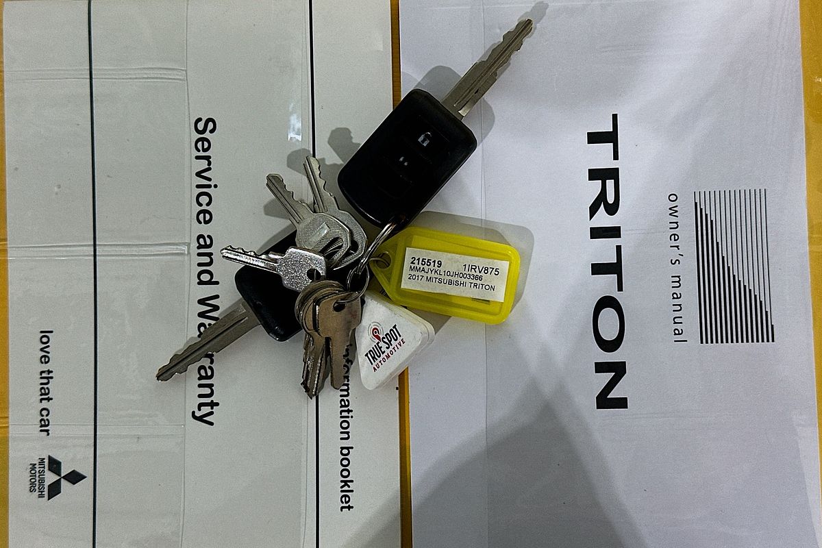 2017 Mitsubishi TRITON GLX PLUS (4x4) MQ MY17 4X4