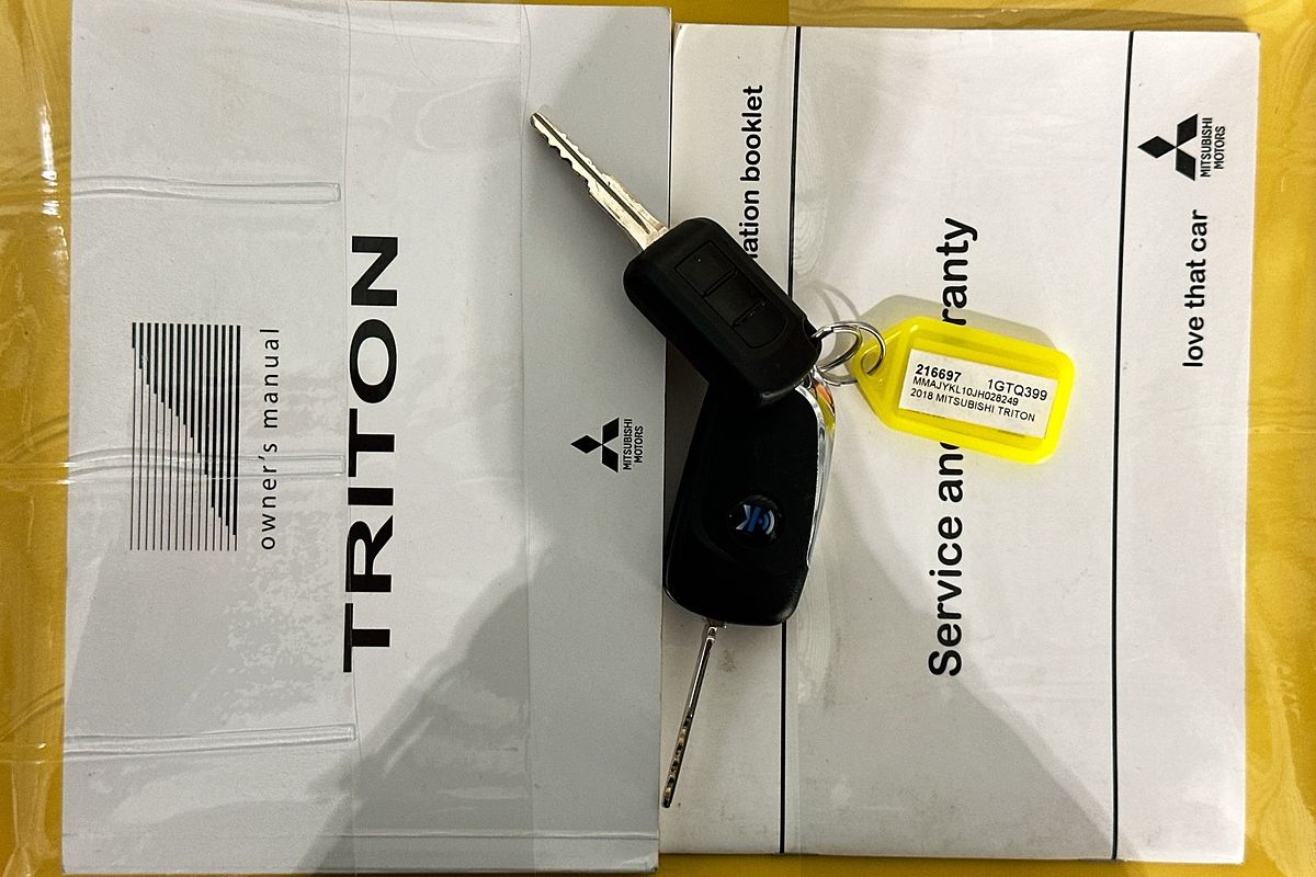 2018 Mitsubishi TRITON GLS (4x4) MQ MY18 4X4