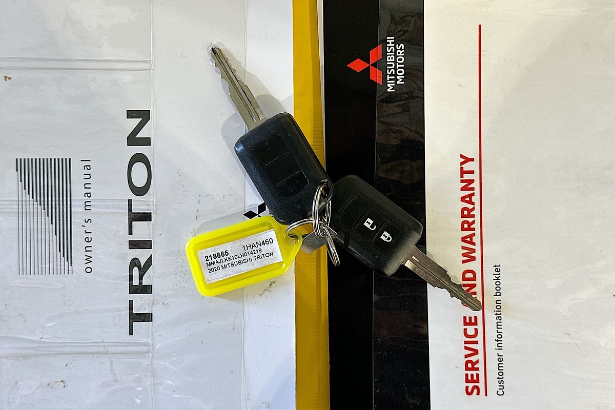 2020 Mitsubishi TRITON GLX ADAS MR MY20 REAR WHEEL DRIVE