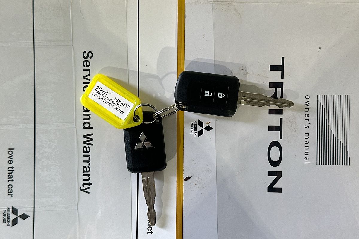 2017 Mitsubishi TRITON GLX (4x4) MQ MY17 4X4