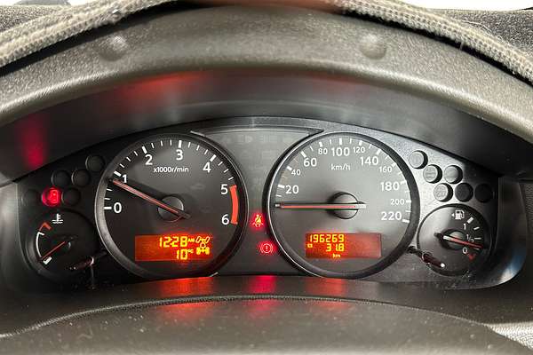 2013 Nissan NAVARA ST (4x4) D40 MY12 4X4
