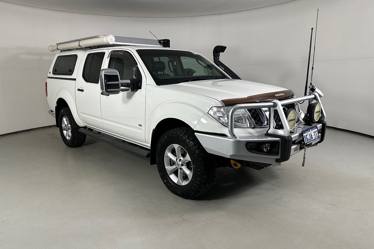 2013 Nissan NAVARA ST-X 550 (4x4) D40 MY12 4X4