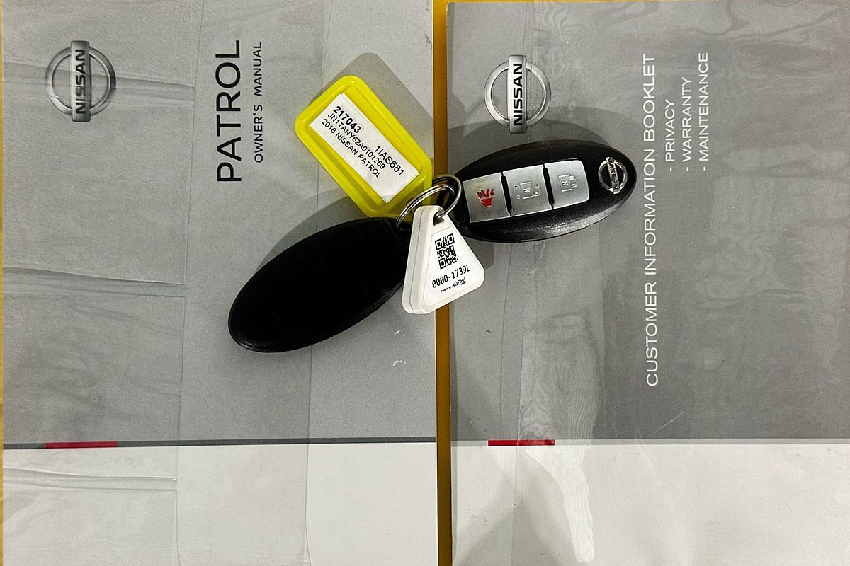 2018 Nissan PATROL Ti (4x4) Y62 SERIES 4 MY18