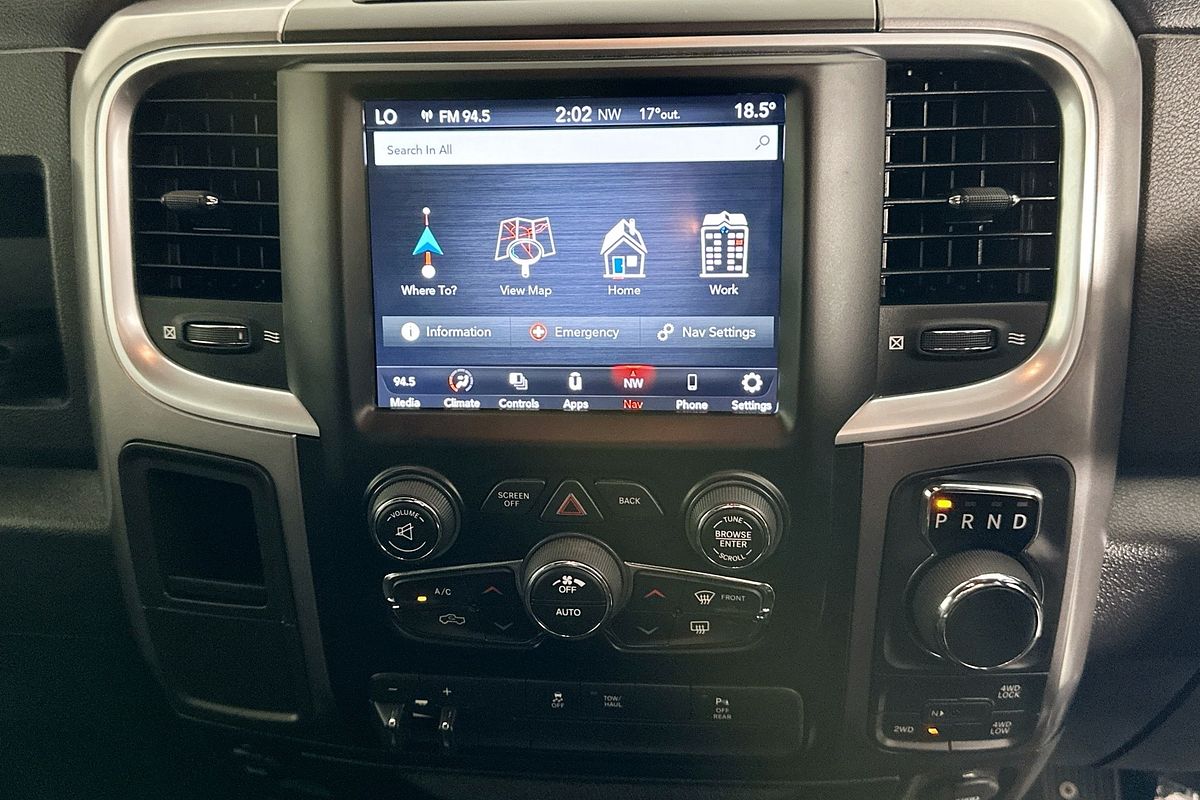 2021 RAM 1500 WARLOCK (BLACK/GREY/HYD BLUE) MY20 4X4