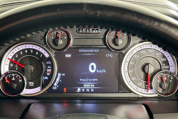 2021 RAM 1500 WARLOCK (BLACK/GREY/HYD BLUE) MY20 4X4