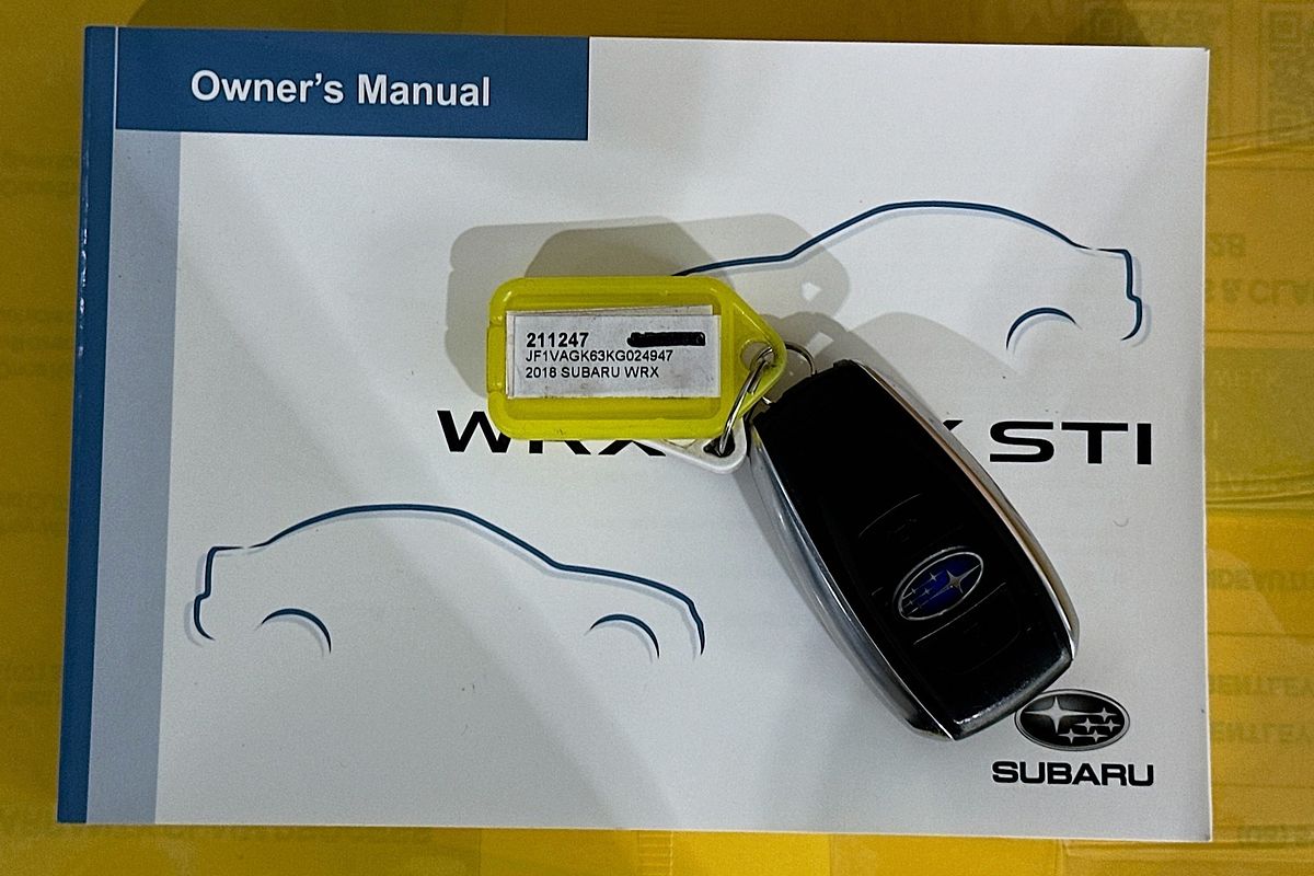 2018 Subaru WRX (AWD) MY18