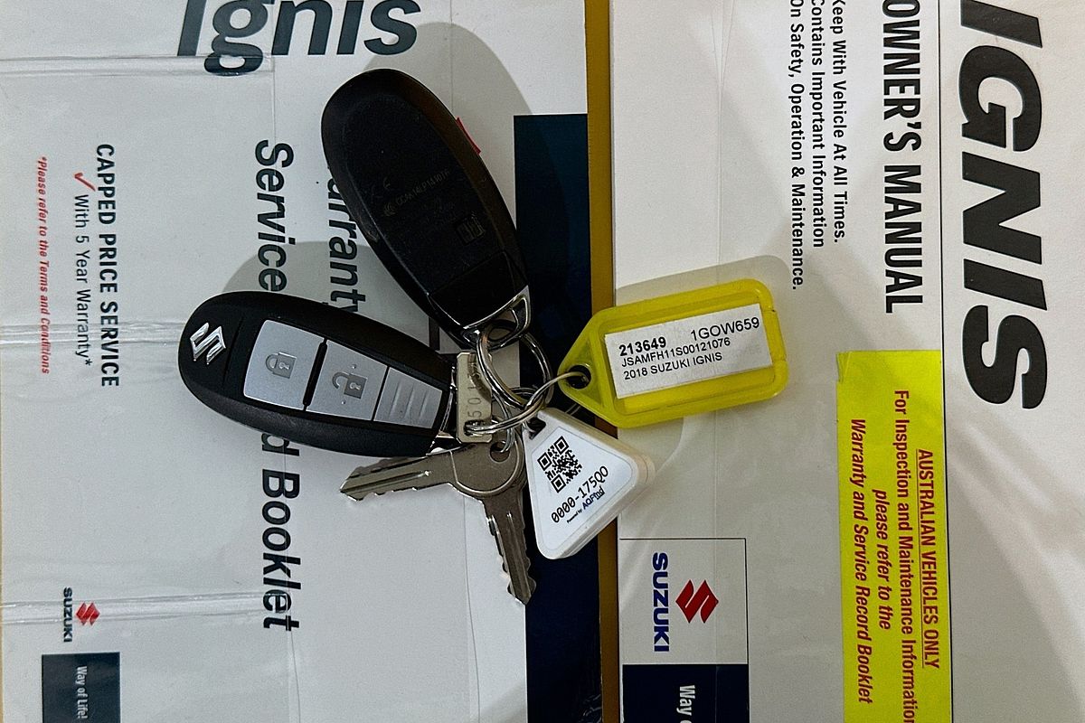 2018 Suzuki IGNIS GLX MF
