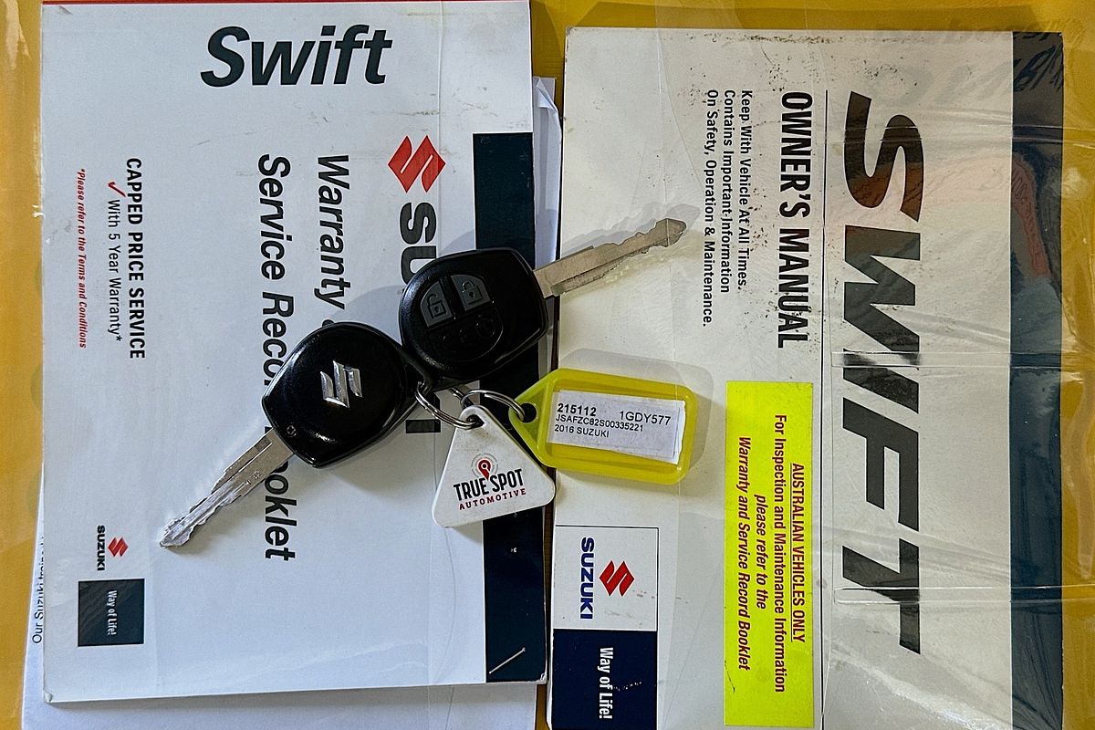 2016 Suzuki SWIFT GL FZ