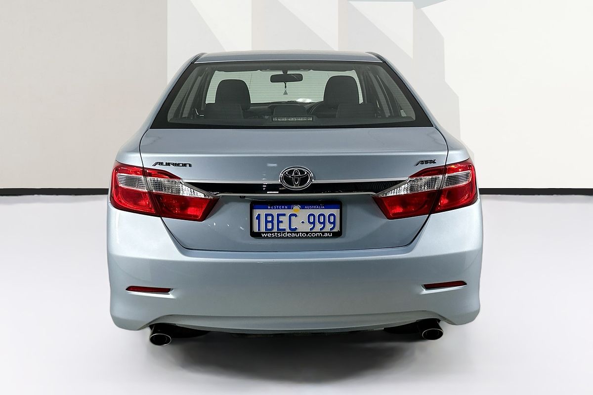 2012 Toyota AURION AT-X GSV50R