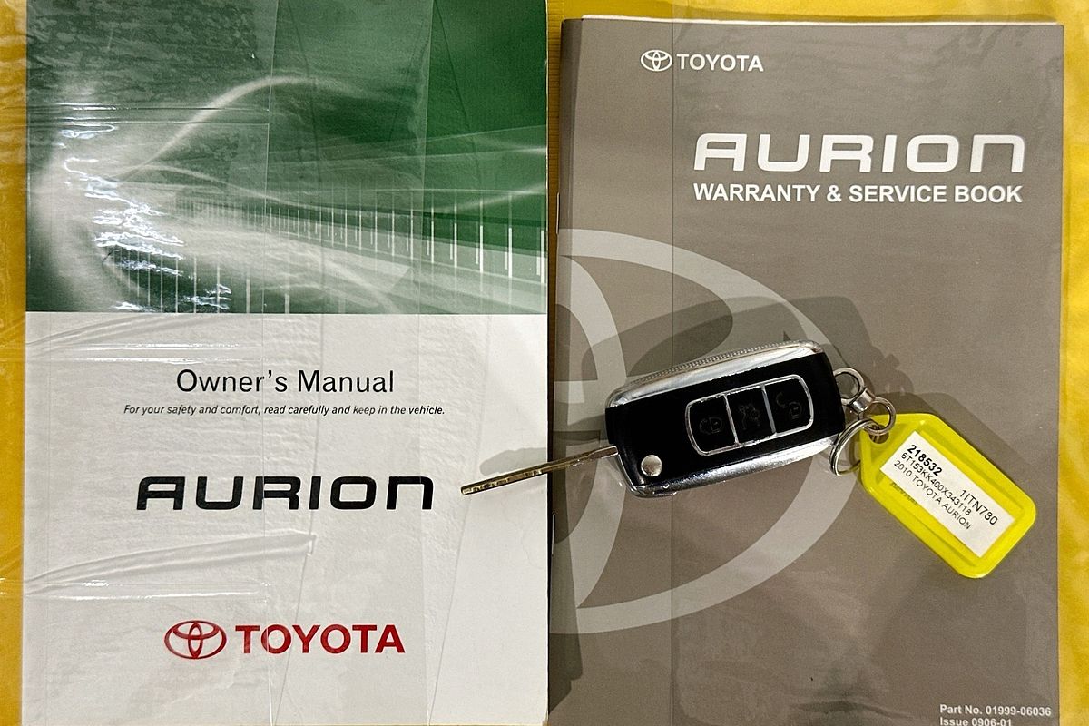2010 Toyota AURION AT-X GSV40R 09 UPGRADE