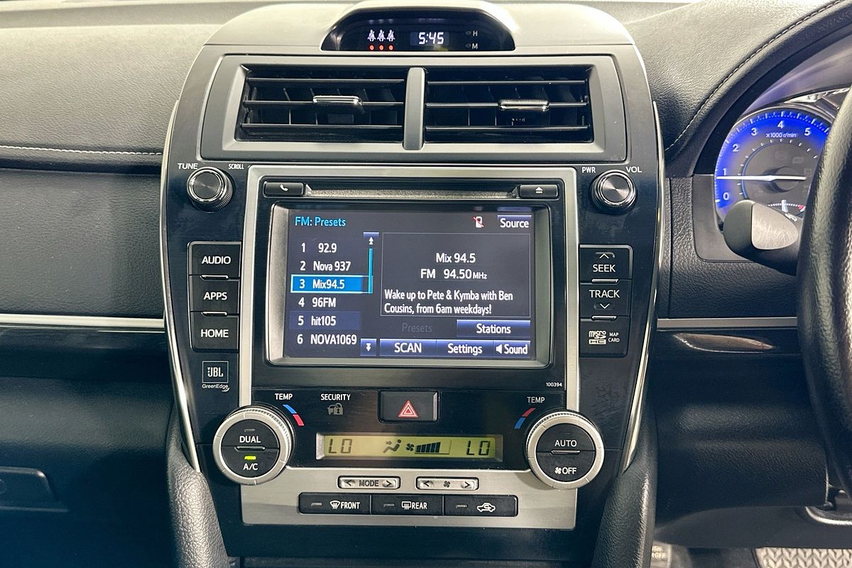 2015 Toyota CAMRY ATARA SL ASV50R MY15