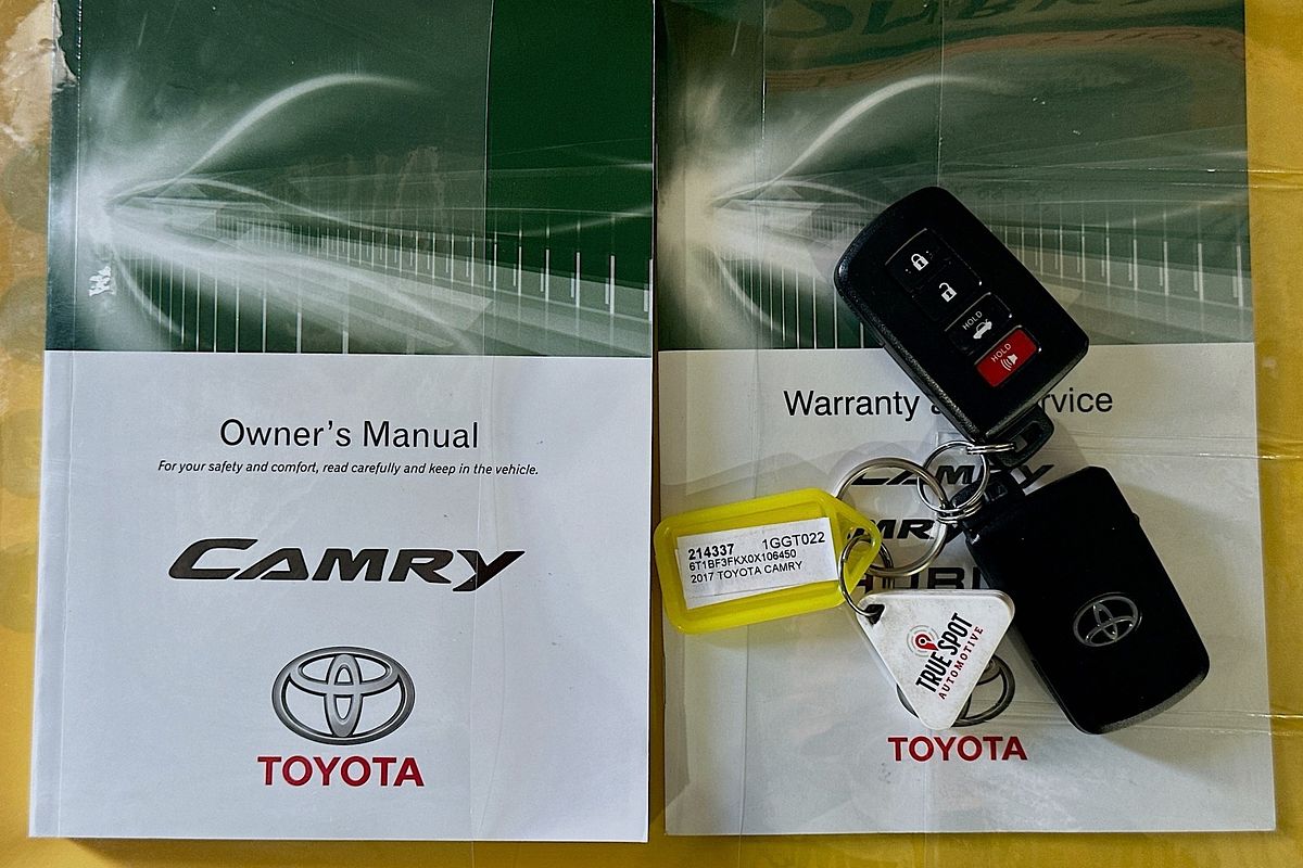 2017 Toyota CAMRY ATARA SX ASV50R MY16
