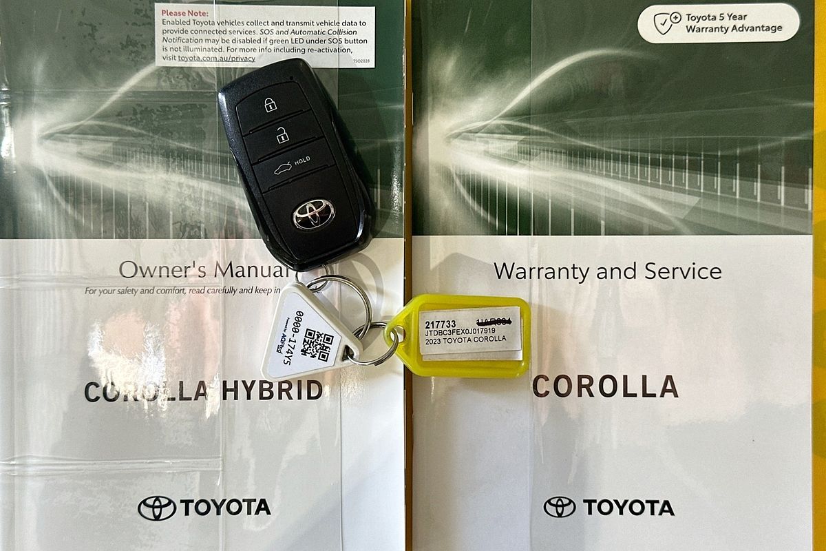 2023 Toyota COROLLA ASCENT SPORT HYBRID ZWE219R