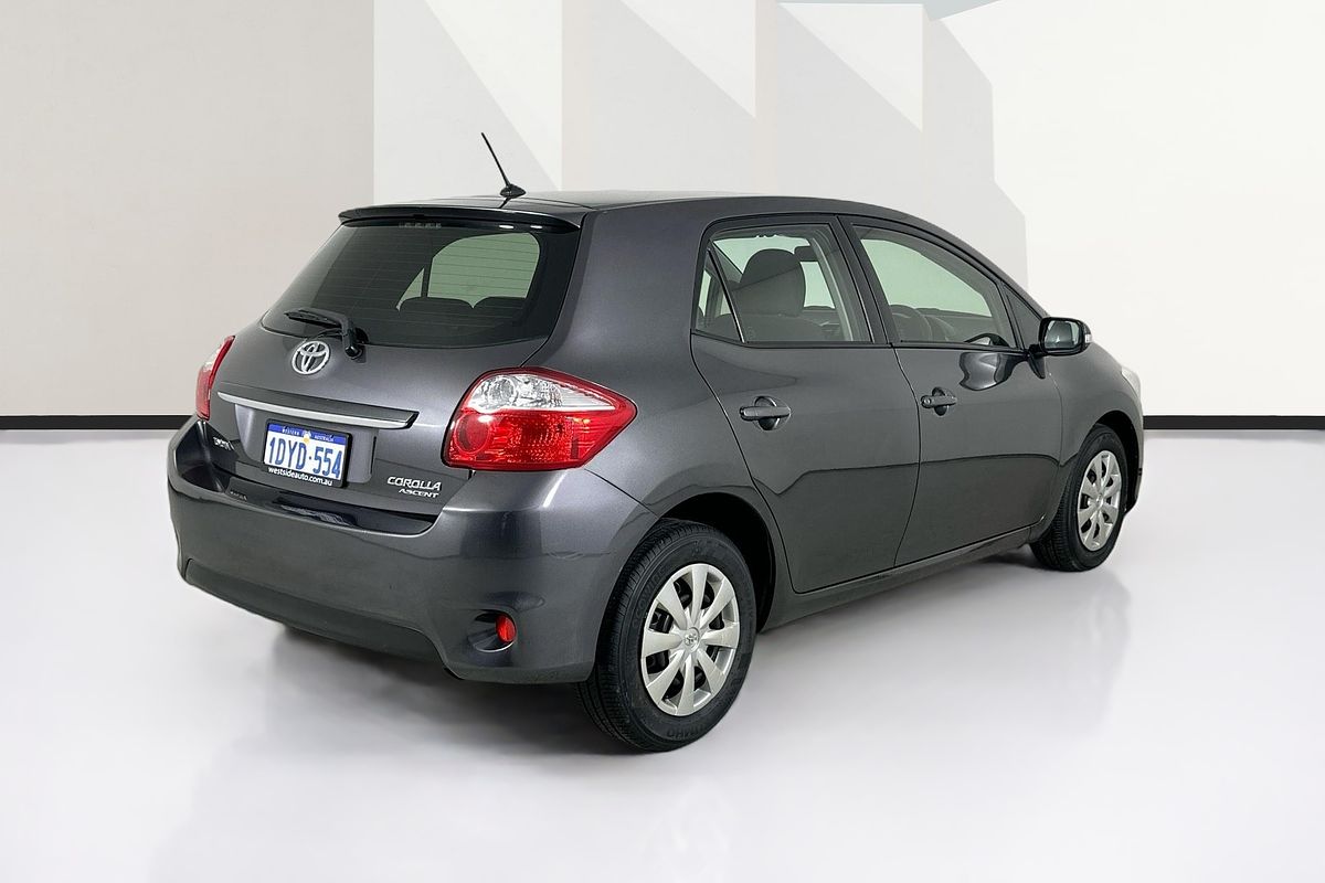 2012 Toyota Corolla ASCENT ZRE152R MY11