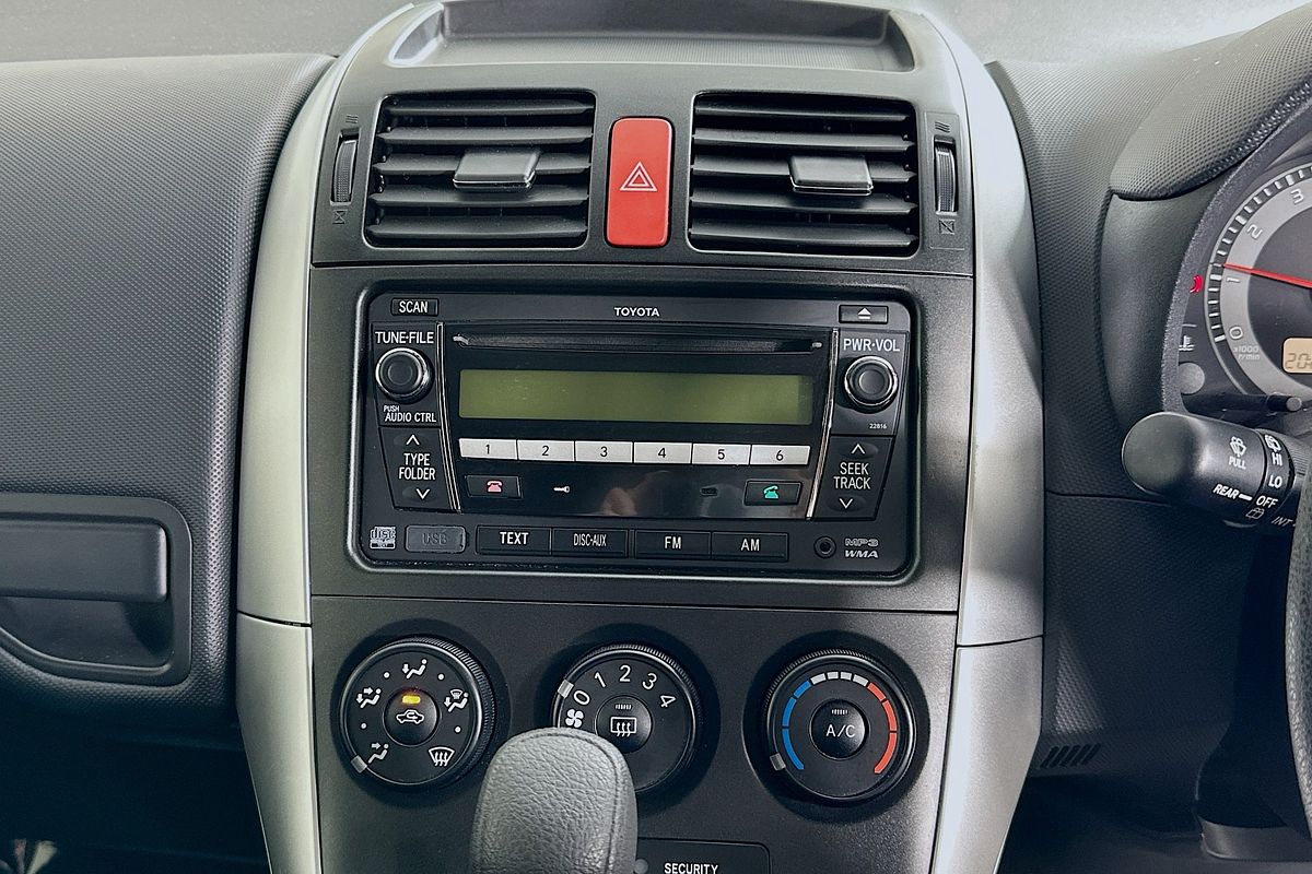 2012 Toyota Corolla ASCENT ZRE152R MY11