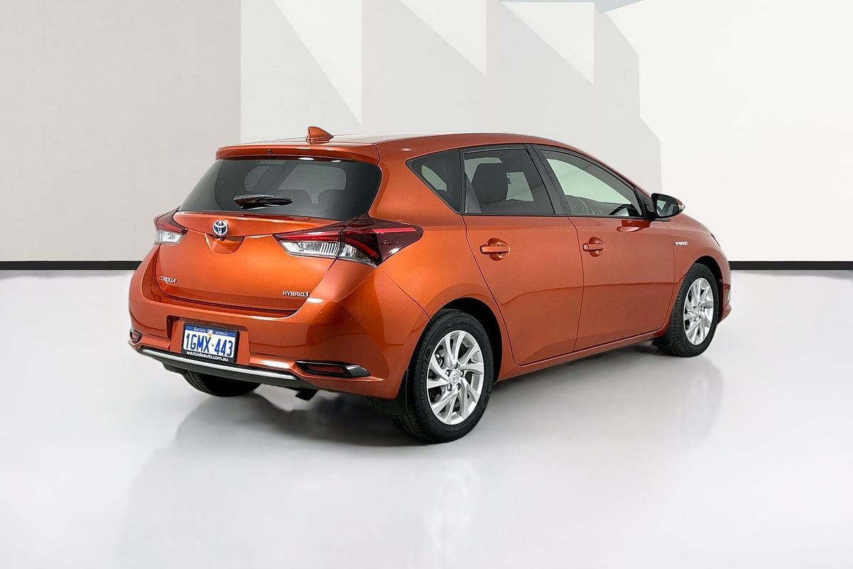 2018 Toyota COROLLA HYBRID ZWE186R MY16