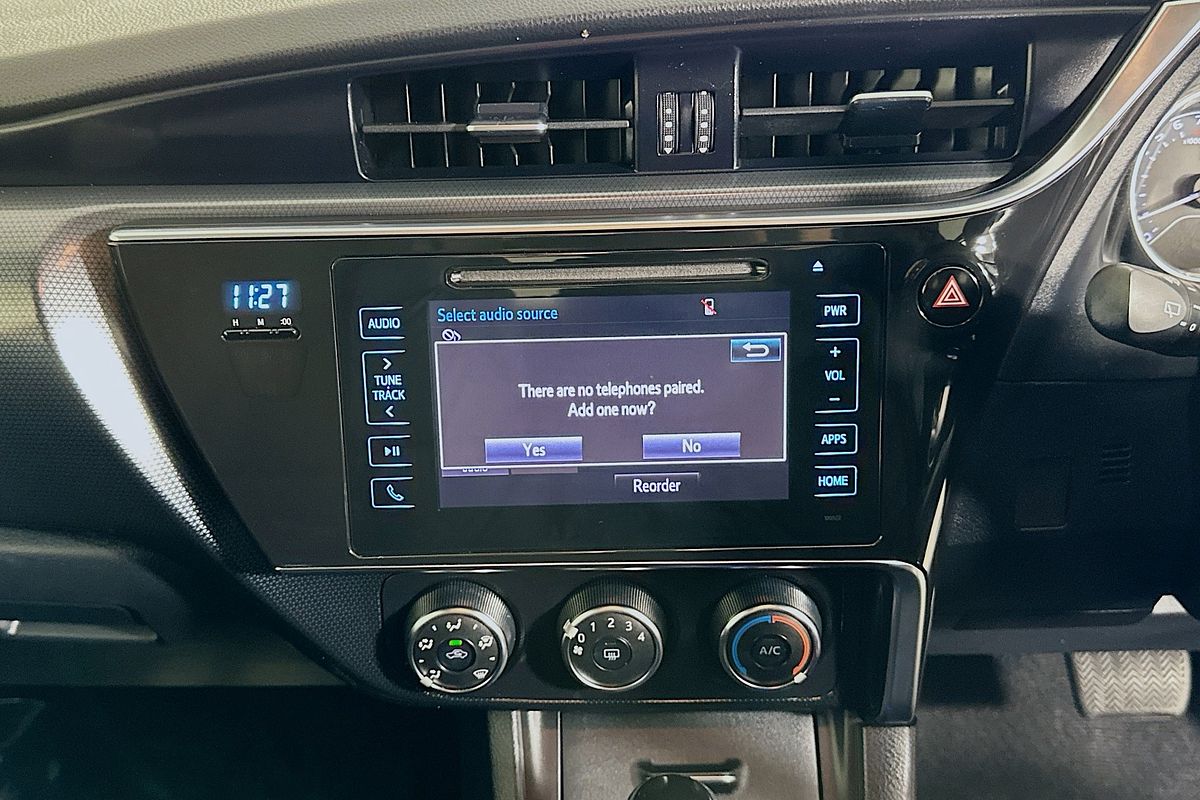 2017 Toyota COROLLA ASCENT SPORT ZRE182R MY15