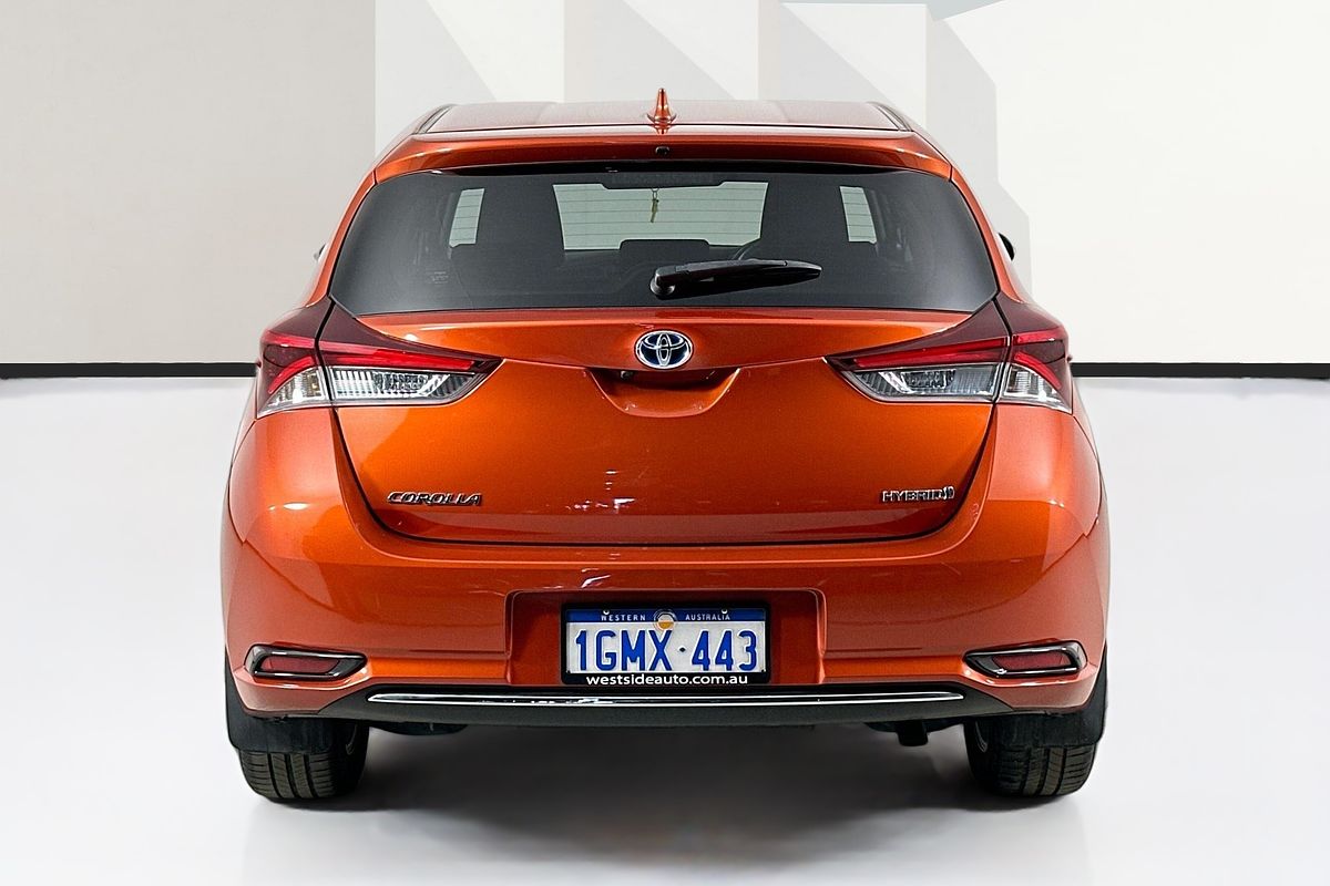 2018 Toyota COROLLA HYBRID ZWE186R MY16