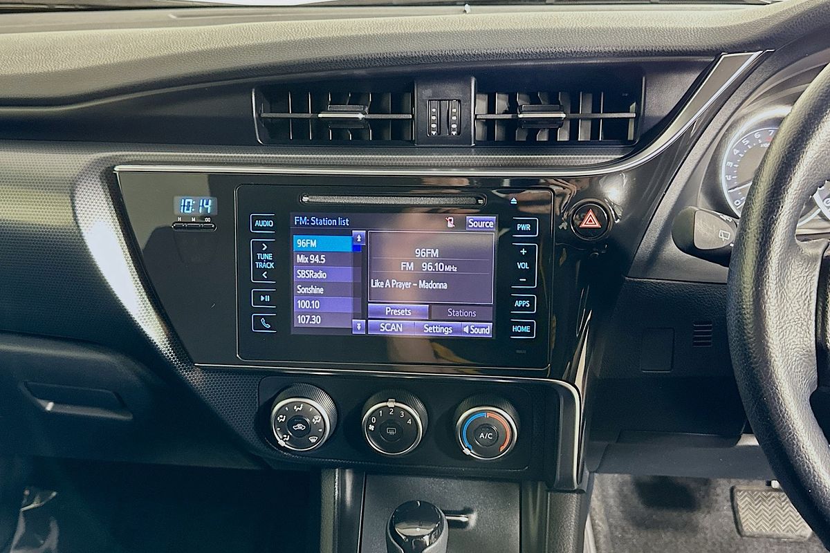 2018 Toyota COROLLA ASCENT SPORT ZRE182R MY17