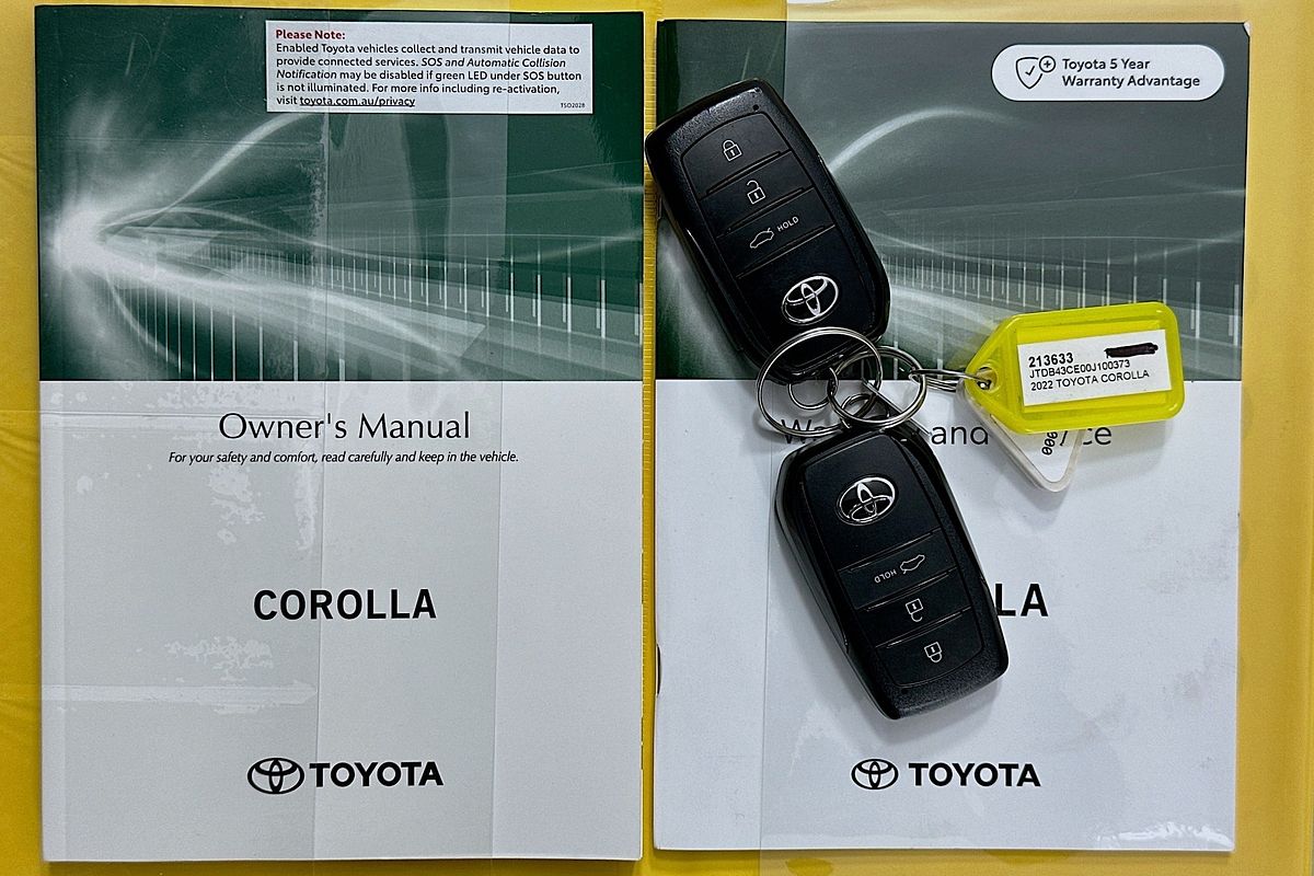 2022 Toyota COROLLA ASCENT SPORT MZEA12R