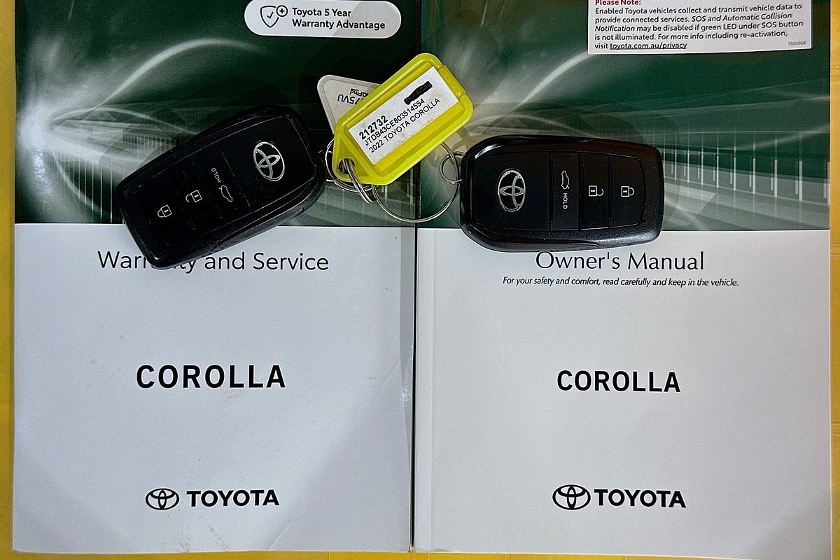 2022 Toyota COROLLA ASCENT SPORT MZEA12R