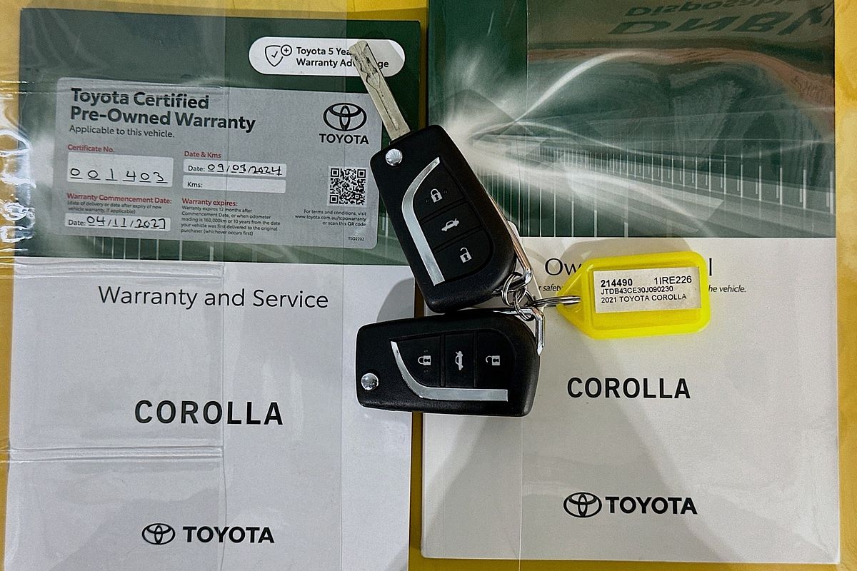 2021 Toyota COROLLA ASCENT SPORT MZEA12R