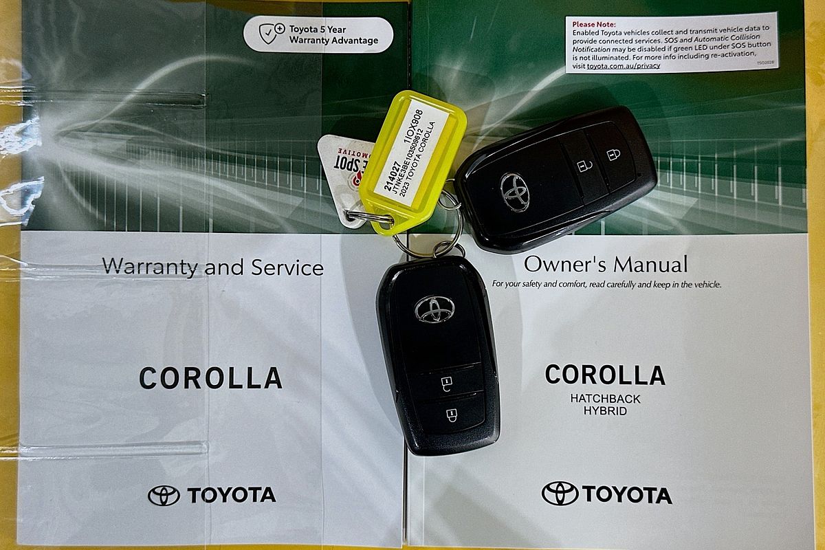 2023 Toyota COROLLA SX HYBRID ZWE219R