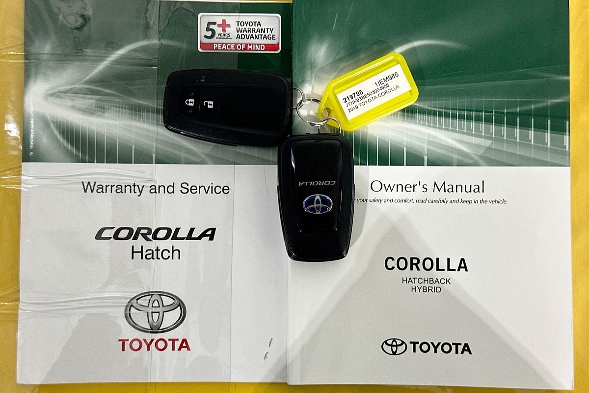 2019 Toyota COROLLA ASCENT SPORT HYBRID ZWE211R