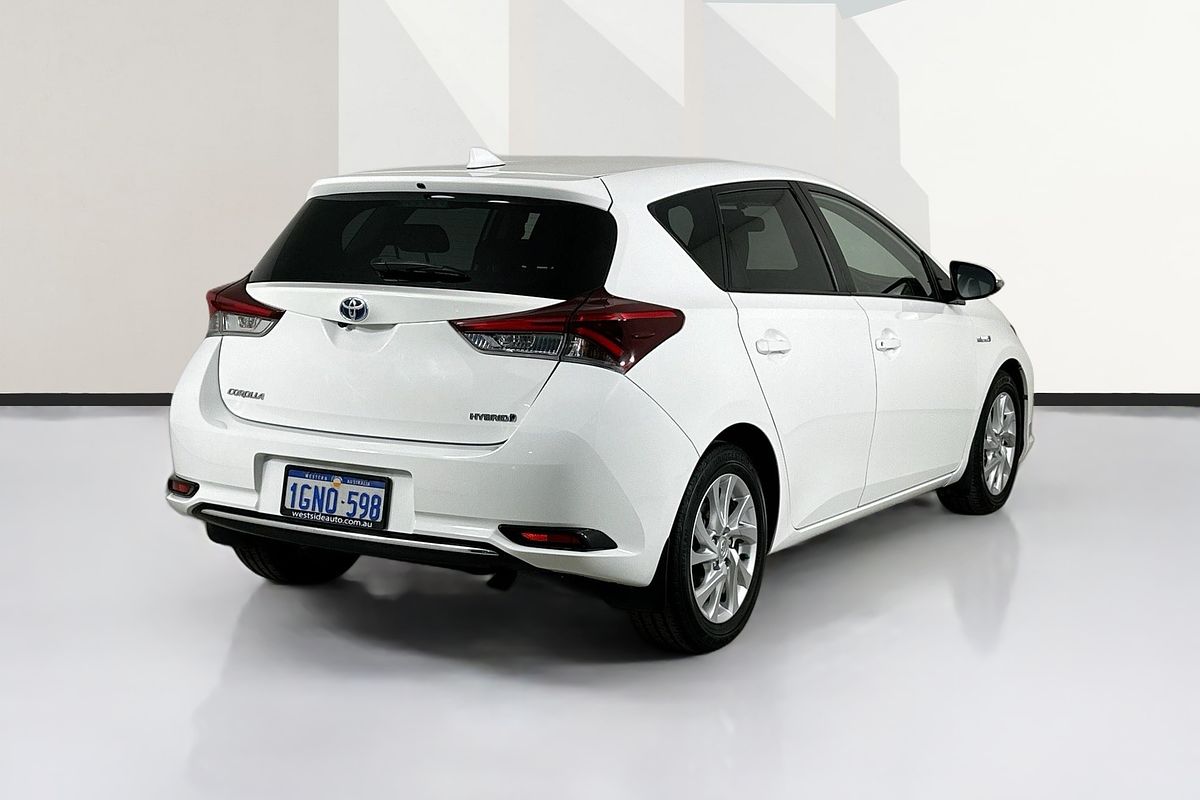 2018 Toyota COROLLA HYBRID ZWE186R MY16