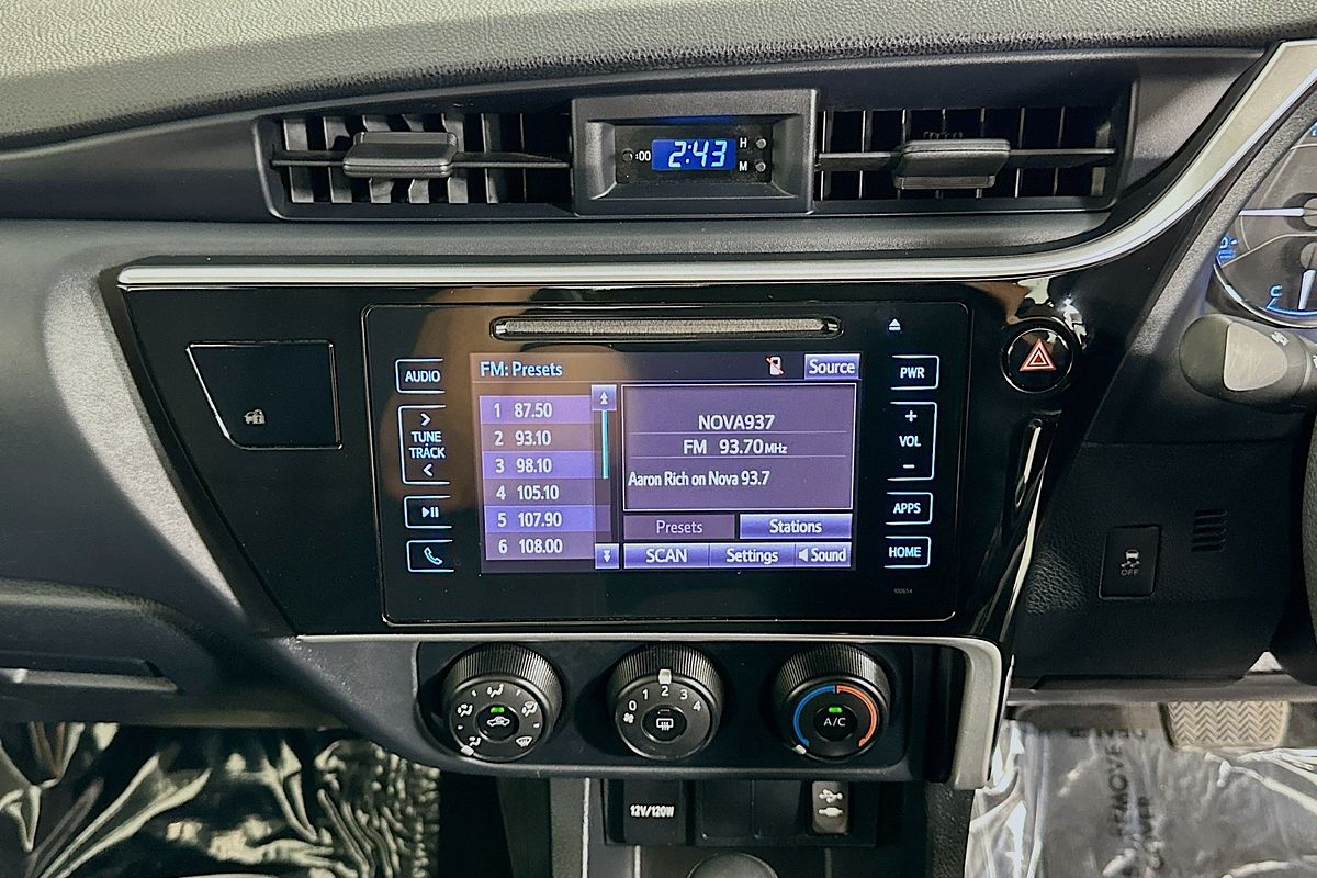 2017 Toyota COROLLA ASCENT ZRE172R