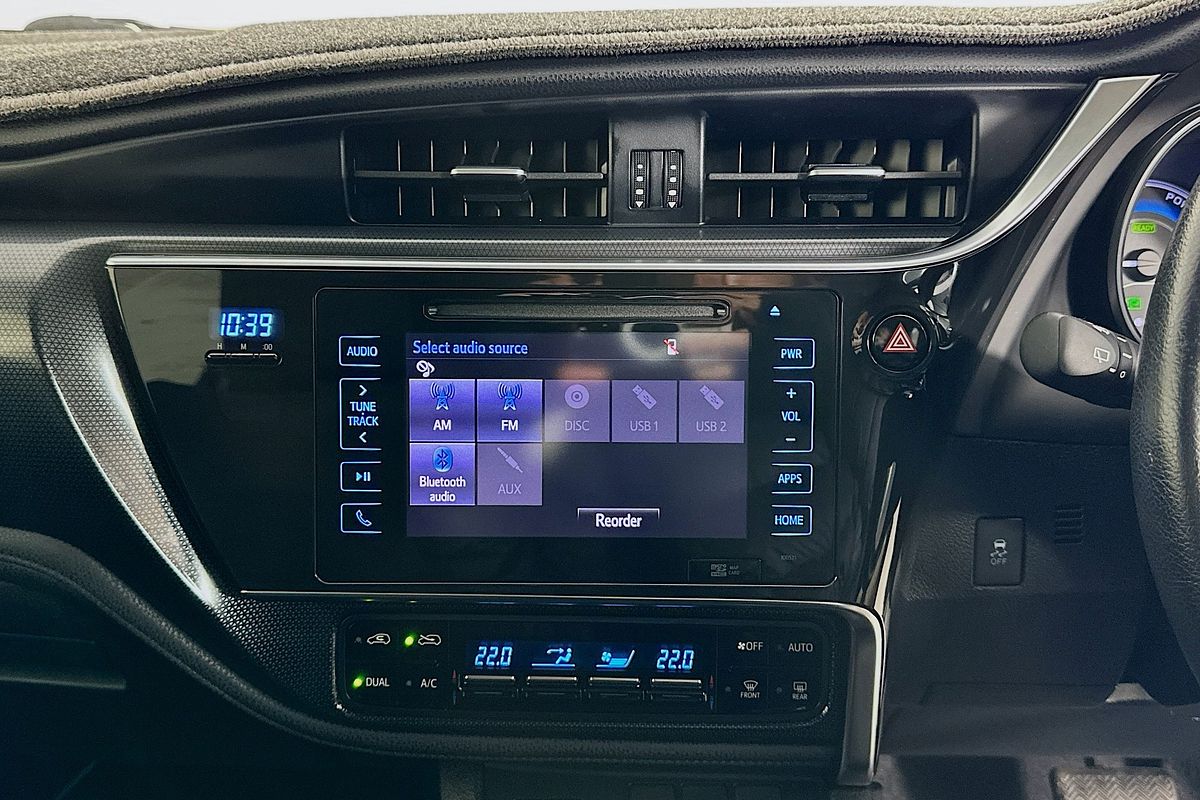2018 Toyota COROLLA HYBRID ZWE186R MY16