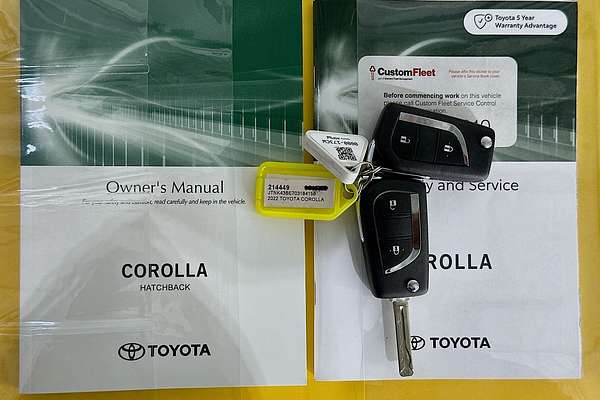 2022 Toyota COROLLA ASCENT SPORT MZEA12R