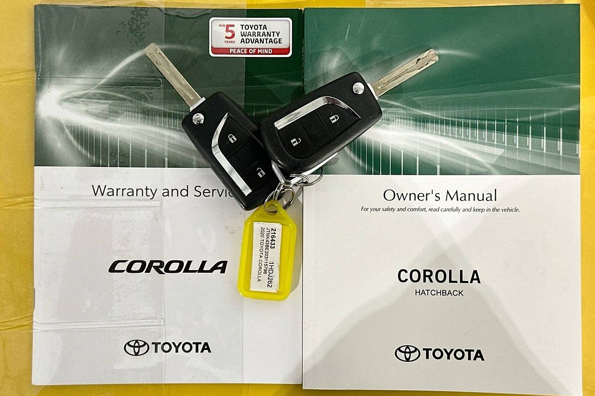 2020 Toyota COROLLA ASCENT SPORT MZEA12R