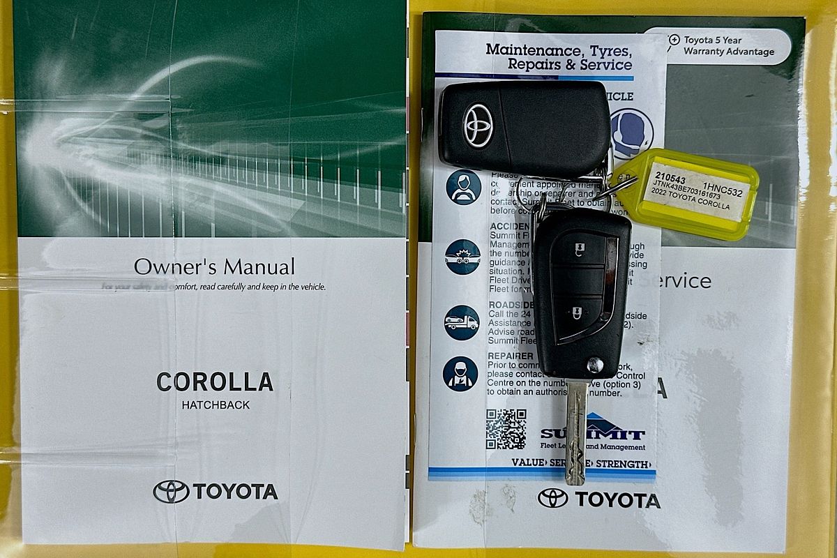 2022 Toyota COROLLA ASCENT SPORT MZEA12R