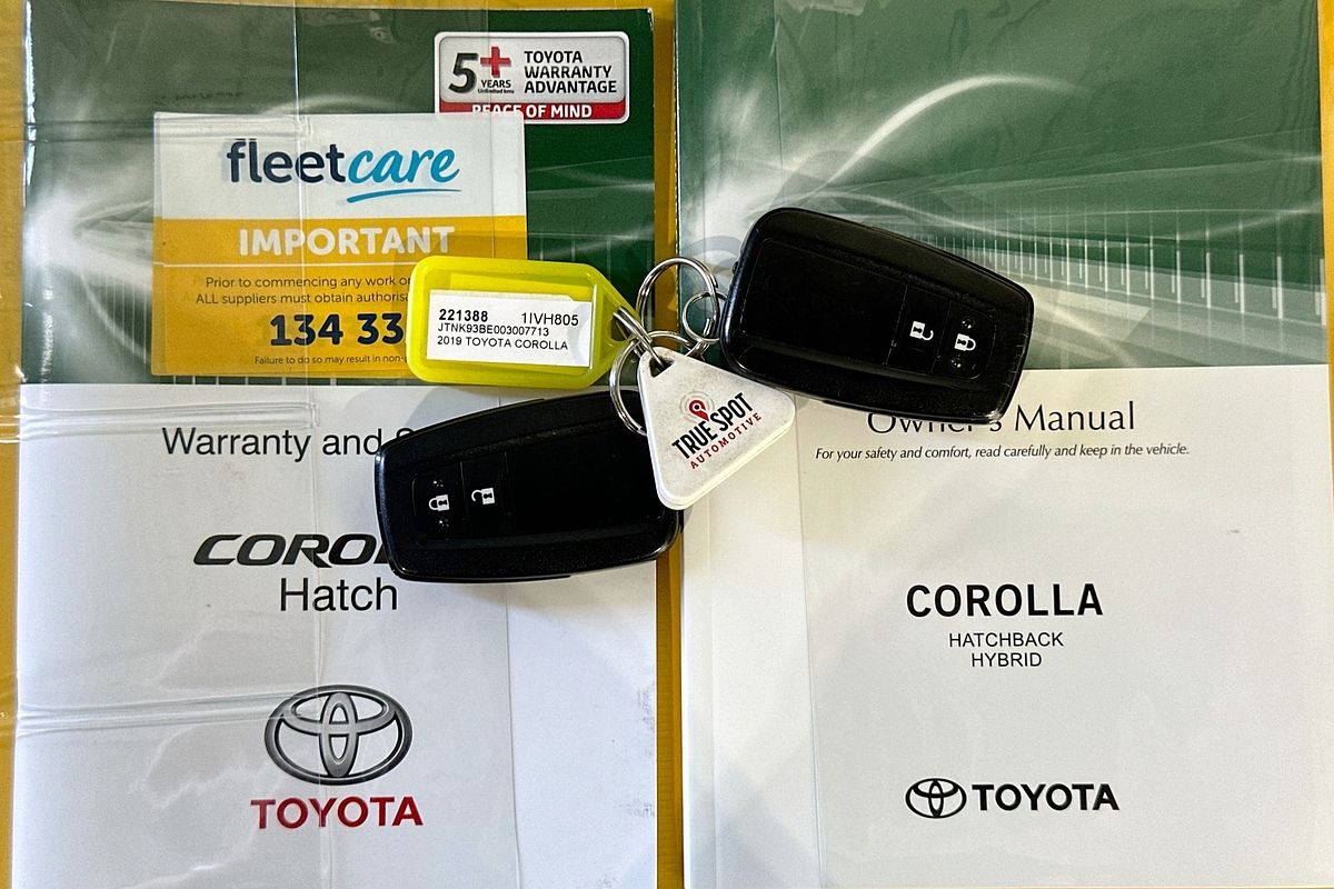 2019 Toyota COROLLA ASCENT SPORT HYBRID ZWE211R