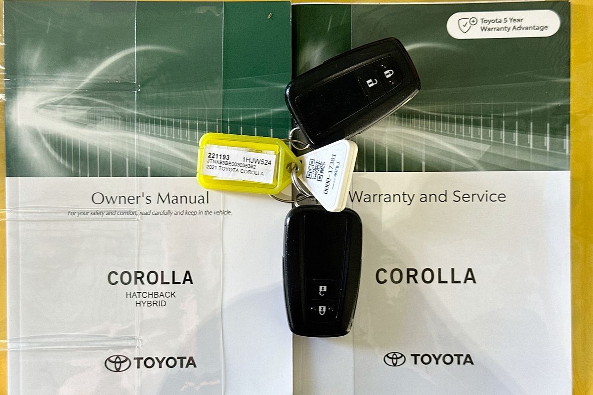 2021 Toyota COROLLA SX HYBRID ZWE211R