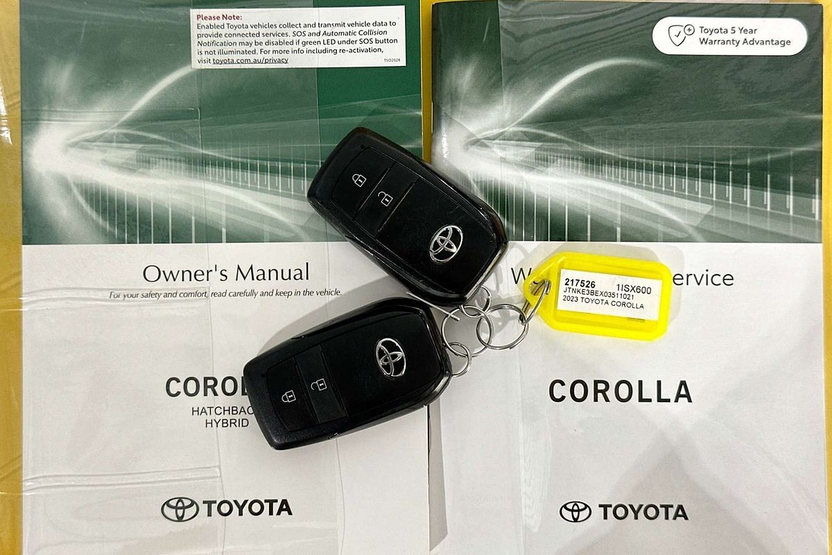 2023 Toyota COROLLA ASCENT SPORT HYBRID ZWE219R